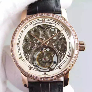 Vacheron Constantin (hollow tourbillon) style: manual winding mechanical real tourbillon mechanical men's watch Vacheron Constantin (hollow tourbillon) style: manual winding mechanical real tourbillon mechanical men's watch