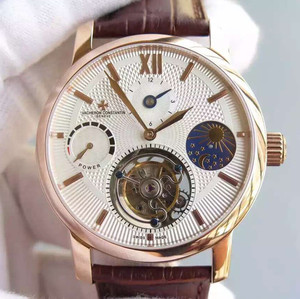 Vacheron Constantin affichage de l'énergie cinétique vrai tourbillon, par le bas, affichage de la puissance véritable mouvement du volant Vacheron Constantin affichage de l'énergie cinétique vrai tourbillon, par le bas, affichage de la puissance véritable mouvement du volant