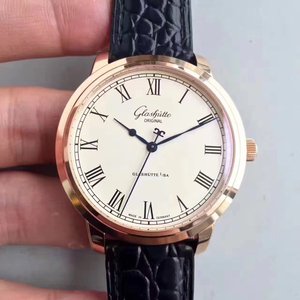 FK usine toute nouvelle Glashütte original Senator 39-59V3 version FK cas épaisseur et la taille sont synchronisés avec l’authentique (10mm seulement) montre pour hommes