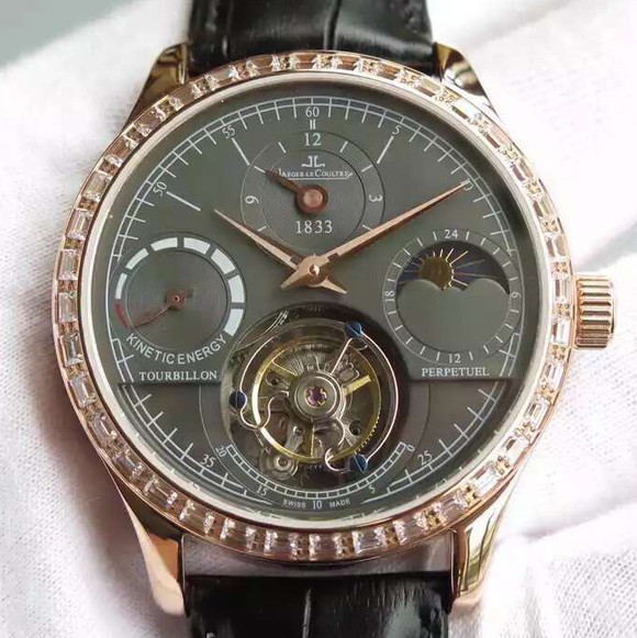 Jaeger-LeCoultre Star Tourbillon manual winding mechanism! Thoroughly