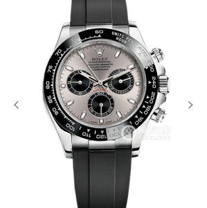 AR factory Rolex Daytona series men The highest version of the mechanical chronograph gray face model 904L.