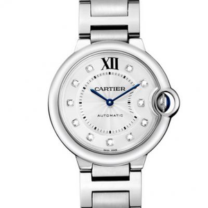 Cartier Blue Balloon WE902075 Men's Imported 9015 Automatic Mechanical Steel Band (Large size 42MM) .