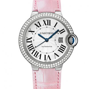 Cartier WE900651 automatic mechanical 9015 movement diamond female watch (36MM) .
