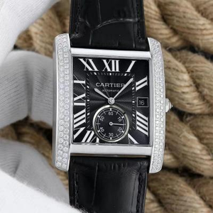 BF Factory Cartier Tank Series Diamond Andy Lau The same mechanical men's watch stainless steel version BF Factory Cartier Tank Series Diamond Andy Lau The same mechanical men's watch stainless steel version
