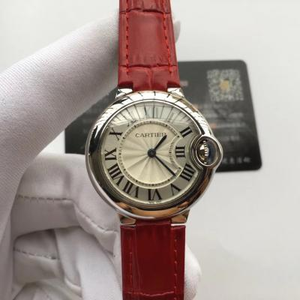 Precise and high imitation Cartier blue balloon series quartz ladies watch v6 replica watch