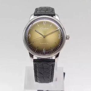 Another legendary watch is released?? "SpezimaticGF new Glashütte gilt retro 60s Commemorative watch color.