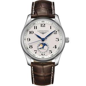 GS factory reproduces the Longines Master series L2.909.4.78.3 moon phase MASTER COLLECTION automatic mechanical watch.