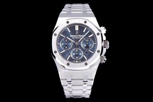 JH Upgraded AP 26320ST.OO.1220ST.03 Royal Oak Series AISA7750 Automatic Chronograph Movement Stainless Steel Strap Men's Watch