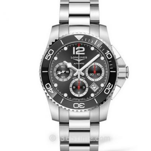 8F Factory Longines Concas Sports Chronograph Series L3.783.4.56.6 Diving Watch, Steel Band Men's Mechanical Chronograph Watch 8F Factory Longines Concas Sports Chronograph Series L3.783.4.56.6 Diving Watch, Steel Band Men's Mechanical Chronograph Watch