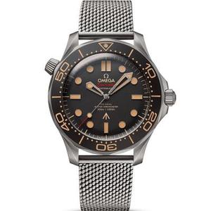 VS factory Omega Seamaster series 210.90.42.20.01.001 (007 watch) Milan belt.