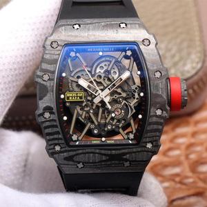 ZF Richard Mille RM035 men's mechanical watch, carbon fiber, tape