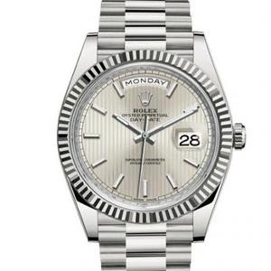 Rolex day-date series 228239-0001 men's mechanical watch high imitation straight dial watch.