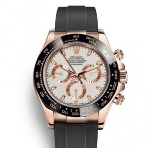 Rolex Daytona V8 Ultimate Edition M116515ln-0014 Rose Gold Opalescent Men's Mechanical Watch Upgraded Version N Factory