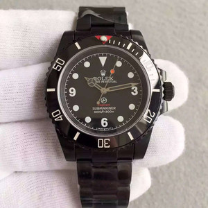 Rolex Submariner, 40mm diameter. Swiss mechanical movement 2836, men's, stainless steel, close-bottom watch
