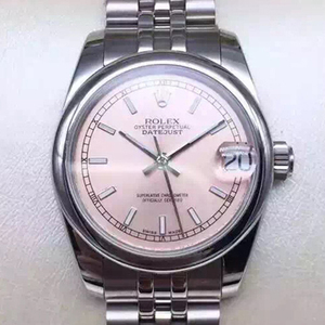 Replica Rolex Women's Datejust Stainless Steel Case Swiss 2824 Movement Mechanical Ladies Watch