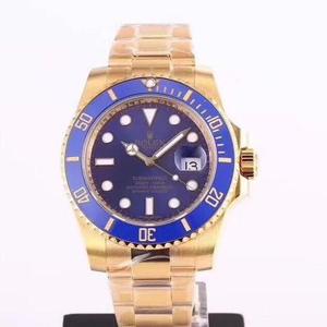 VR.Factory once again builds the imperial version of the 18K gold Rolex Submariner series best 18K gold version of the Submariner.