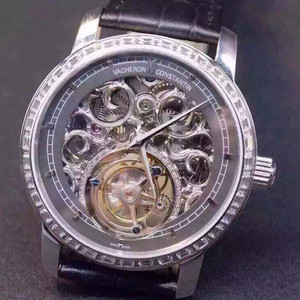 Vacheron Constantin Sky Tourbillon, manual winding mechanical real tourbillon mechanical men's watch