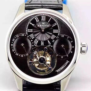 TF factory Zenith (true flywheel series) manual winding true tourbillon machinery TF factory Zenith (true flywheel series) manual winding true tourbillon machinery