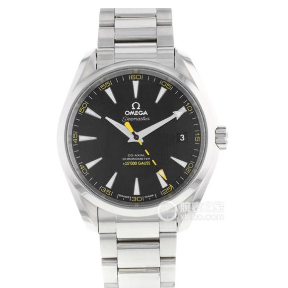 TZ Omega Seamaster 150M Series Black Anti-magnetic Balance Wheel 8500 Movement One-to-One Top Replica. - Click Image to Close