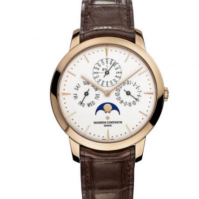 One to one high imitation Vacheron Constantin heritage series 43175/000R-9687 moon phase multifunctional mechanical men's watch - Click Image to Close