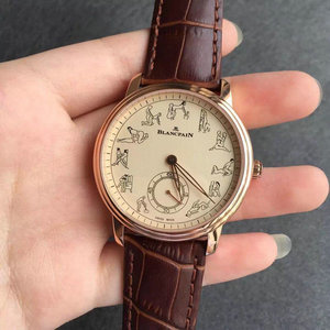 Il nuovo orologio Blancpain Erotica con due mani e mezzo, indossa sensazioni, prodotto dalla fabbrica MK
