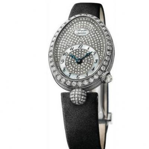 TW Breguet Regina di Napoli! Cassa in acciaio inox intarsiato con diamanti, movimento meccanico completamente automatico orologio femminile