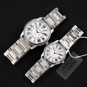Cartier London Series W6701011 meccanico coppia orologio cinturino in acciaio (prezzo unico).