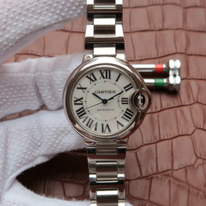 Cartier 1:1 (33mm) palloncino blu si è rivelato Modello: wsbb0002 dame orologio meccanico