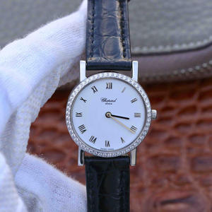 MG Chopard Re-incisione la texture più forte del mondo, il miglior temperamento orologio da donna Chopard CLASSIC serie 127387-5001