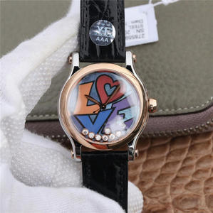 YF Chopard HAPPY DIAMONDS serie colorata 278559-3020 movimento meccanico automatico signore orologio