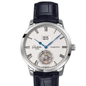 R8 Glash-tte Big Date Automatic Tourbillon Movement 42mm Watch (Black Face) V3 Upgraded Version R8 Glash-tte Big Date Automatic Tourbillon Movement 42mm Watch (Black Face) V3 Upgraded Version