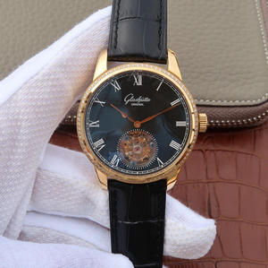 Glash-tte Original Senator Series 94-11-01-01-04 Real Tourbillon Watch 18k Gold Diamond Edition