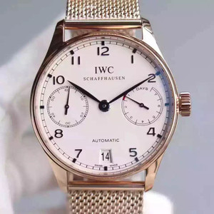 IWC Portoghese 7a edizione limitata Portoghese 7a catena V4, originale Cal.51011 orologio automatico movimento maschio