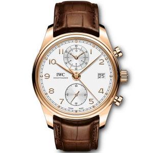Orologio in cronografo multifunzione IWC Serie IWC390301, Orologio meccanico automatico da uomo, Oro rosa. Orologio in cronografo multifunzione IWC Serie IWC390301, Orologio meccanico automatico da uomo, Oro rosa.