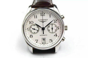 Longines Master Series Multi-Function Chronograph Mechanical Watch L2.669.4.78.3-Top Reissue Versione