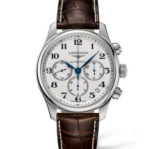 Raffinata imitazione dell'orologio multifunzione Longines Master Series L2.693.4.78.3 a movimento automatico