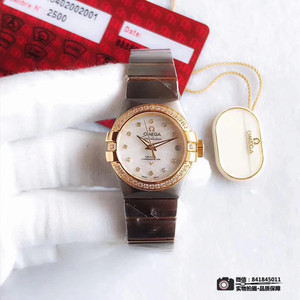 Nuovi prodotti Omega Constellation Series Ladies Mechanical Watch PLUMA Light Feather Fritillary Dial