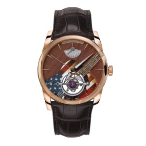 JB Parmigiani Fleurier TONDA serie PFS251 modello dotato di vero e proprio tourbillon manuale avvolgimento movimento meccanico, cinturino in pelle orologio da uomo