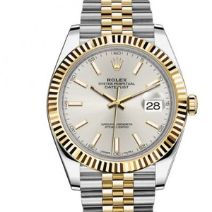 Rolex Datejust II serie 126333-0002 versione ricoperta d'oro, puro 18k oro coperto di oro, spessore coperto d'oro 15 micron, cinghia oro peso 1.85 grammi