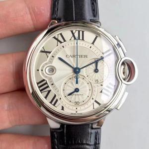 La replica della fabbrica Cartier W6920078 con palloncini blu serie 44mm cronografo è orologio meccanico da uomo