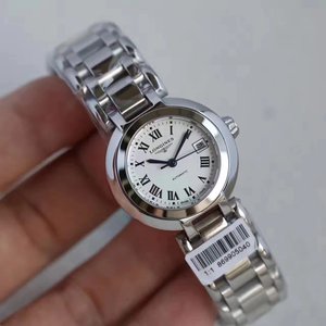 KZファクトリーの最強のレプリカロンジンハートアンドムーンシリーズダイヤモンド付きクォーツレディース腕時計