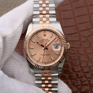 AR factory Rolex DATEJUST datejust 116234 watch replica gold between the most perfect version