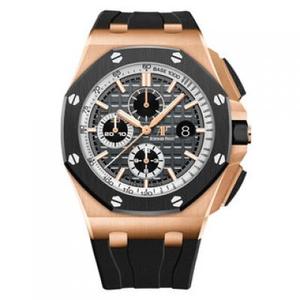 JF Audemars Piguet Royal Oak Offshore 26416RO.OO.A002CA.01 Chronograaf 44 mm roségoud mechanisch herenhorloge