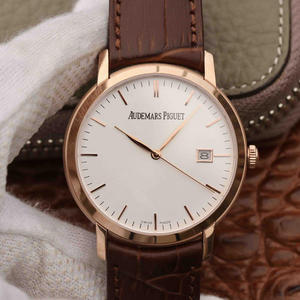 WF Audemars Piguet 1570 OR.oo2CR.01 ultra-thin men's mechanical watch rose gold white face one to one