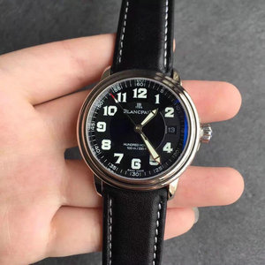 Blancpain Leman Series Belt Edition Formeel horloge met een kleine diameter, geproduceerd door Factory 3A, 38x8,9 mm