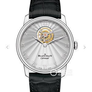 opnieuw gegraveerd Blancpain classic serie 66228 Automatisch echt tourbillon horloge.