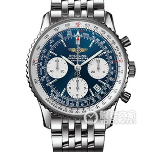 Breitling Aviation chronograaf herenhorloge ASIA7750 automatisch mechanisch multifunctioneel uurwerk.