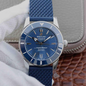GF Breitling Super Ocean Culture II 42 mm horloge, de "watergeest" van de familie - de ring gemaakt van polymeer slijtvast keramiek is duurzaam en kost veel tijd.