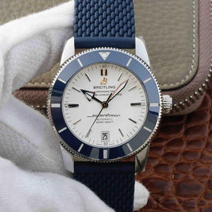 GF Breitling Super Ocean Culture II 42mm horloge, de "water geest" van de familie-een lunette gemaakt van polymeer slijtvast keramiek.