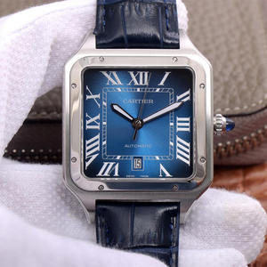 TW Cartier Santos WSSA0030 paar horloge automatische mechanische uurwerk riem horloge